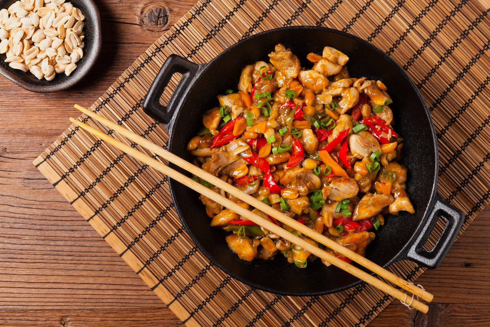 Κοτόπουλο Stir Fry με cashews